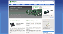 Desktop Screenshot of keterex.com